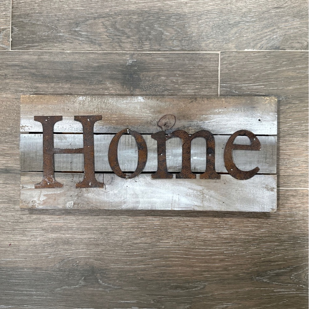 Home wall art sign